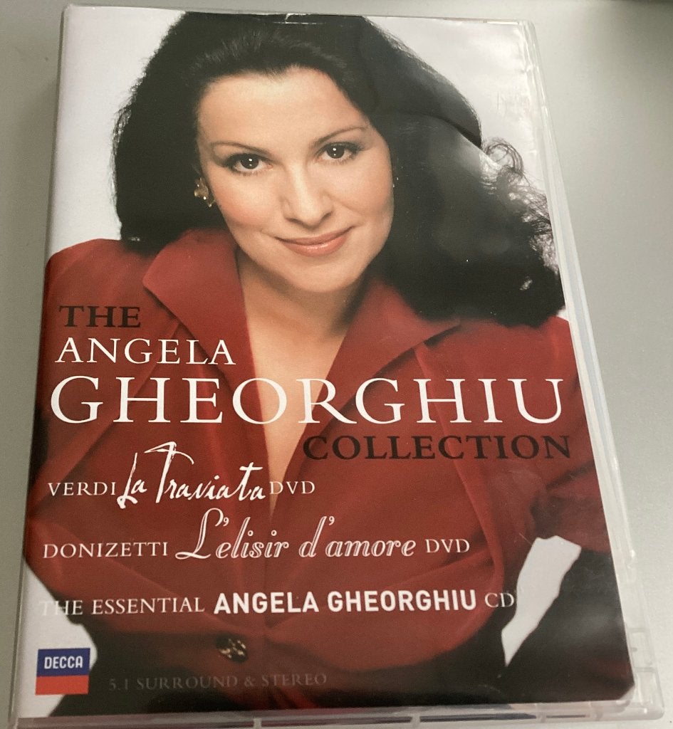 The Angela Gheorghiu collection Verdi, Donizetti DVD, Alle leeftijden, Ophalen of Verzenden, Gebruikt, Muziekvideo's