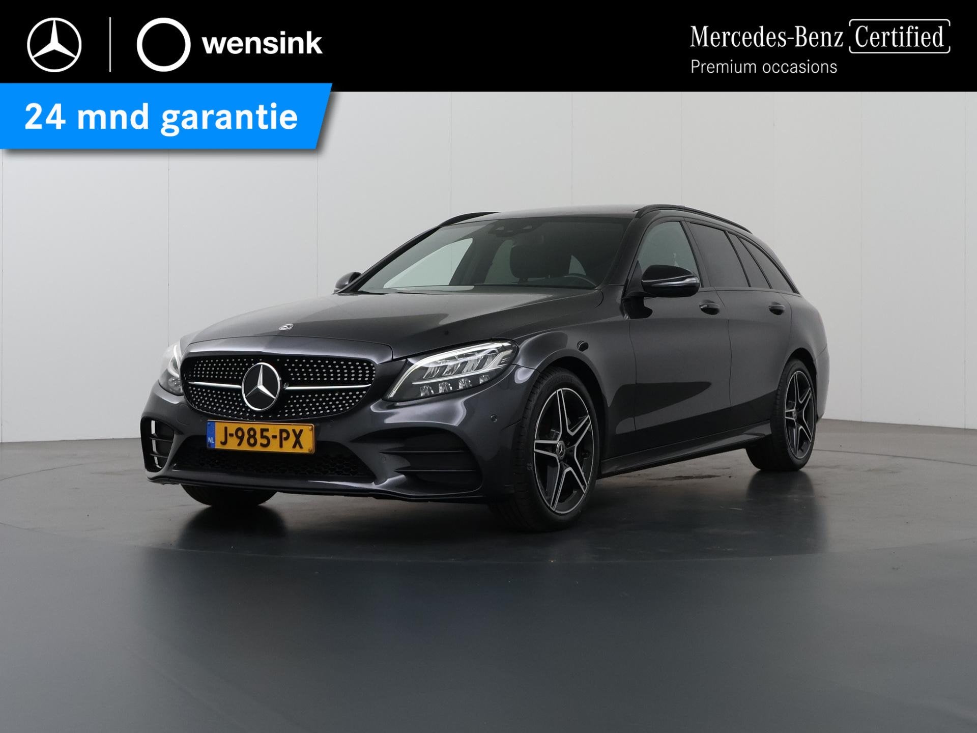 Mercedes-Benz C-klasse Estate 180 Business Solution AMG | Ni, Automaat, Leder en Stof, Origineel Nederlands, Automatische klimaatregeling