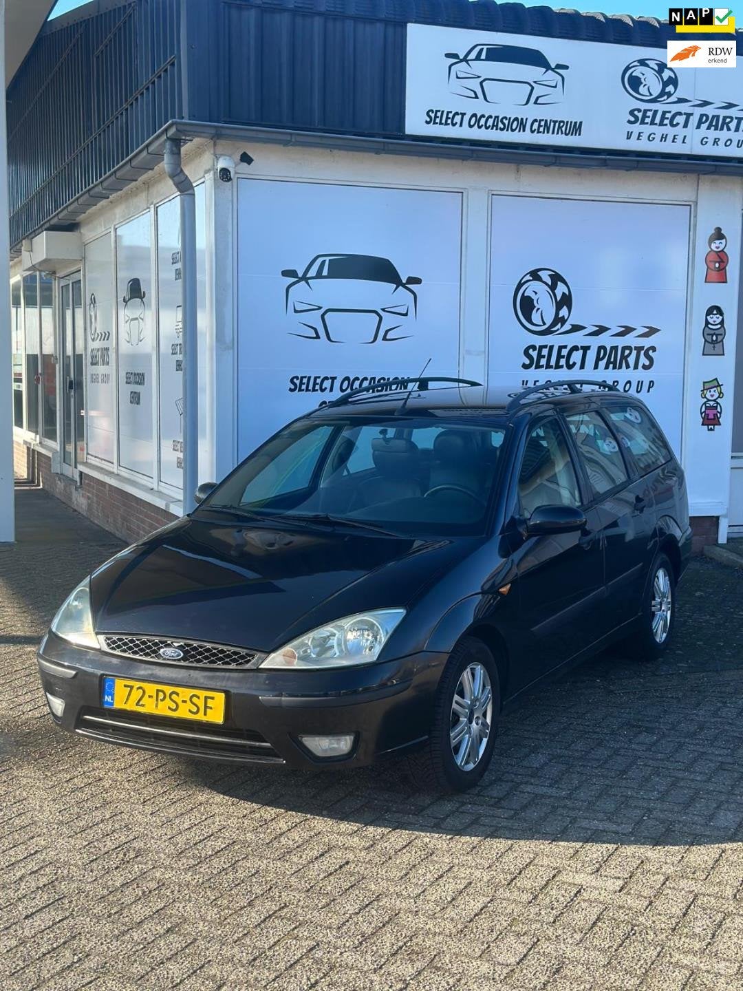 Ford Focus Wagon 1.6-16V Futura LEER NWE APK NAP, Auto's, 1596 cc, Gebruikt, 4 cilinders, Handgeschakeld