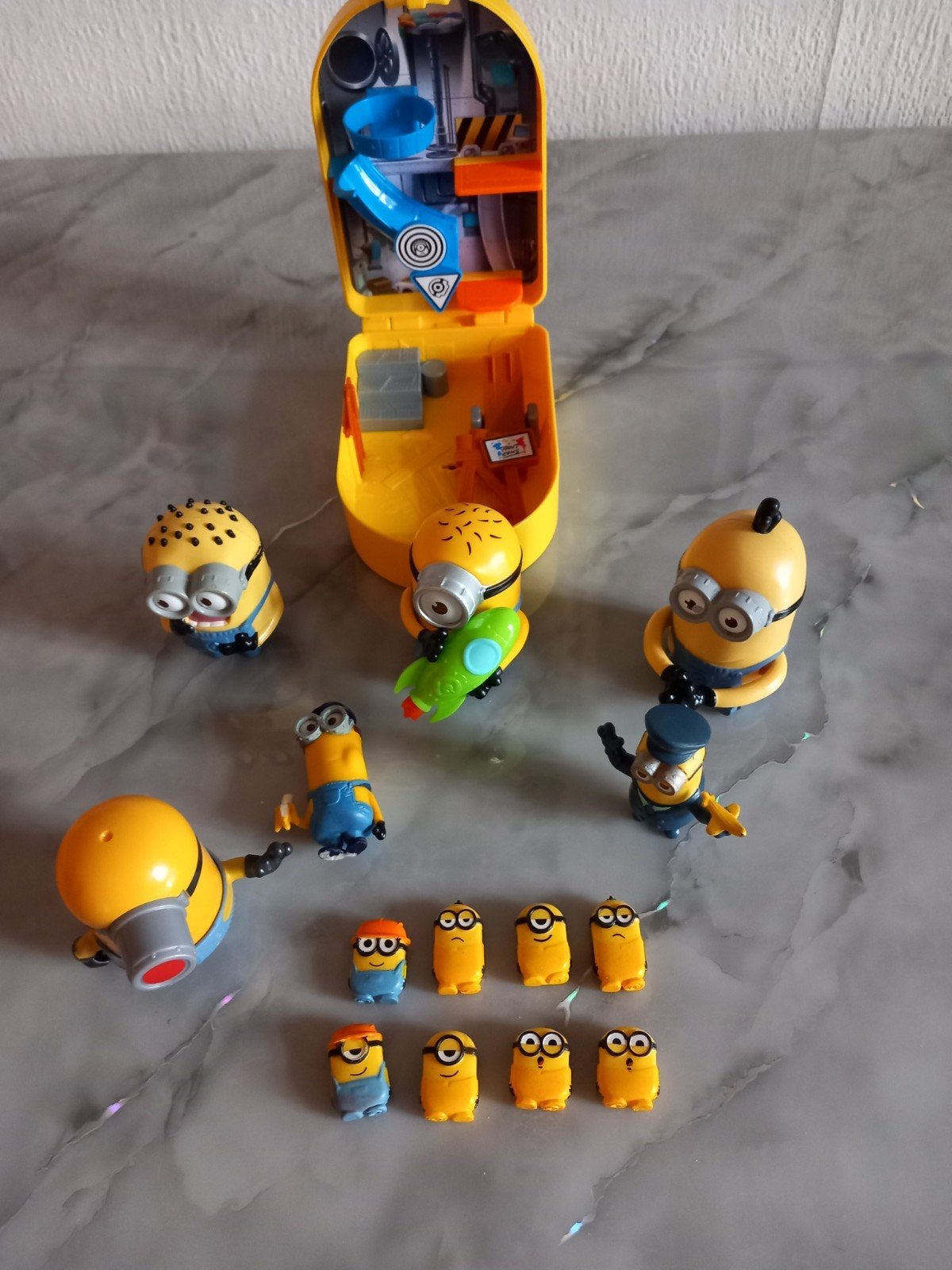 Minions speelset met figuren, Ophalen, Gebruikt, Jongen of Meisje