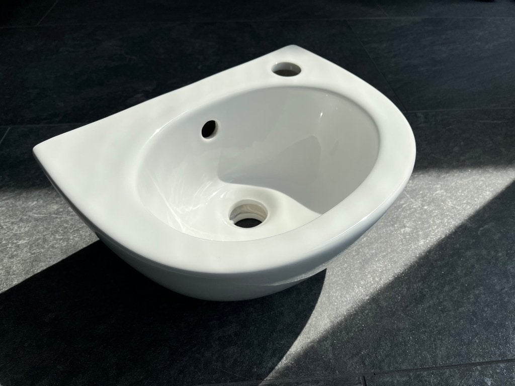 Wastafel Ideal Standard 35 cm voor het toilet, Ophalen, Nieuw, Steen, Wastafel