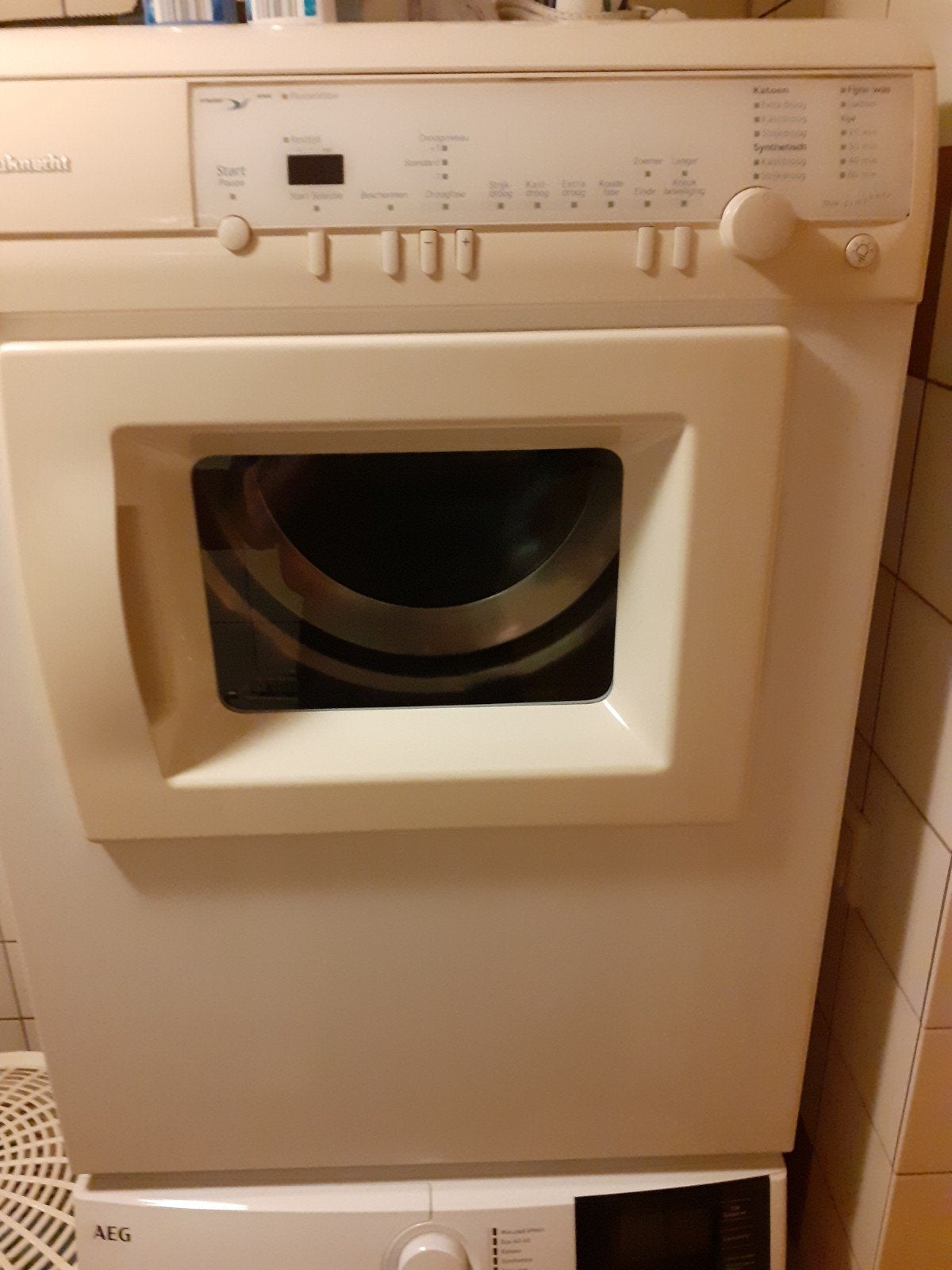 Te koop zeer goed onderhouden marijnen wasmachine, Ophalen, Zo goed als nieuw, Condens, 85 tot 90 cm