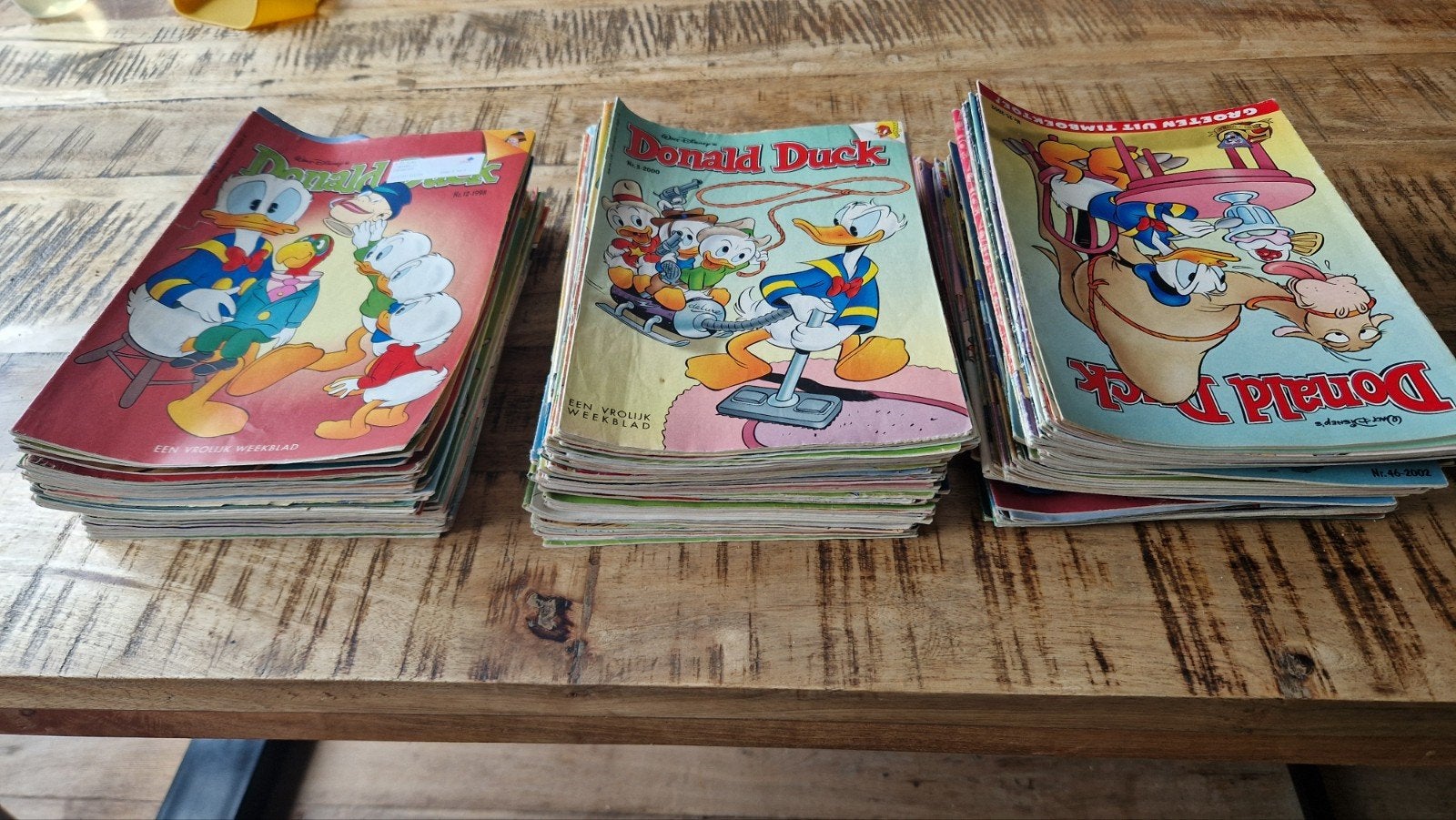 Stapel van 150 donald duck weekbladen, Boeken, Gelezen, Europa, Ophalen of Verzenden, Meerdere comics
