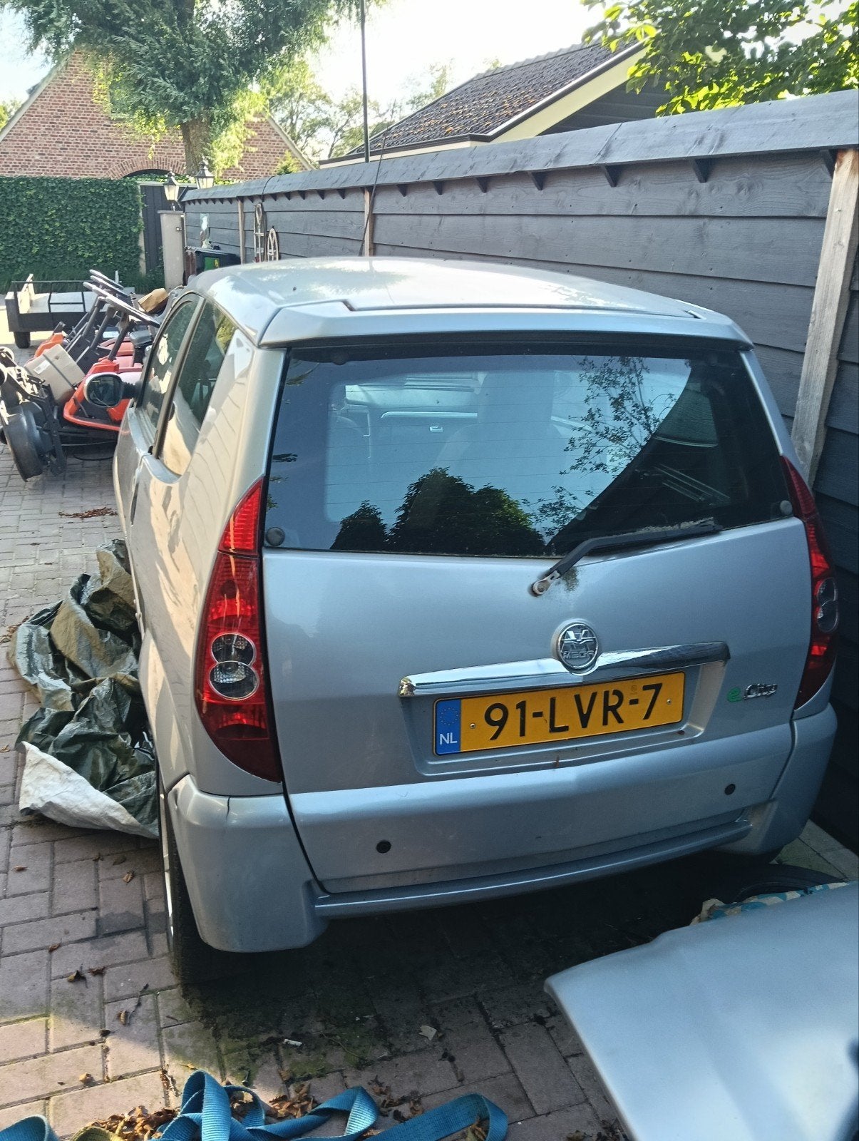 axiam city electrisch opknapper nieuwstaat, Gebruikt, 16 km/u of meer, 46 km of meer, Ophalen