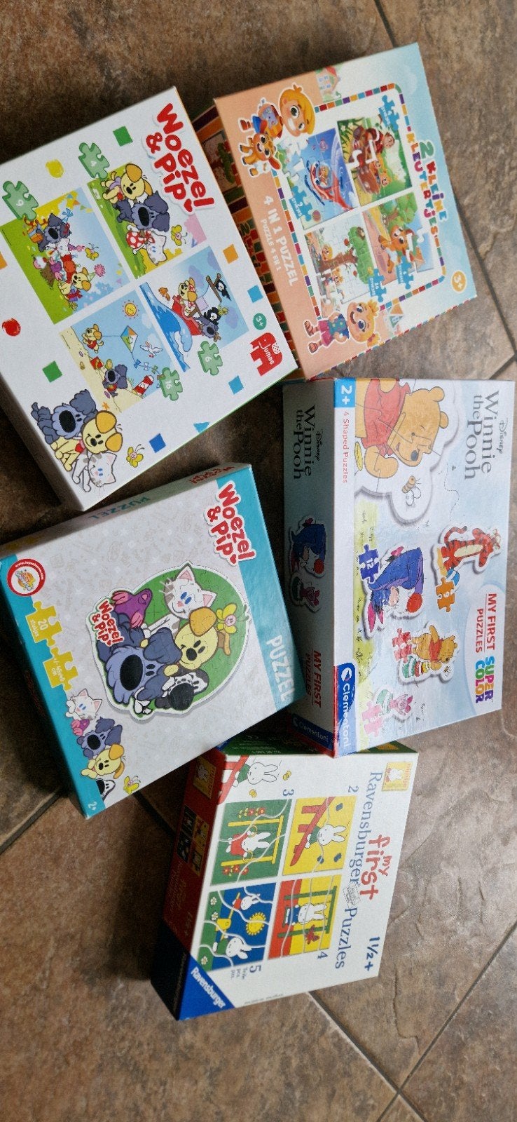 Puzzelpakket leeftijd 1,5  tot 3 jaar., Ophalen of Verzenden, Zo goed als nieuw