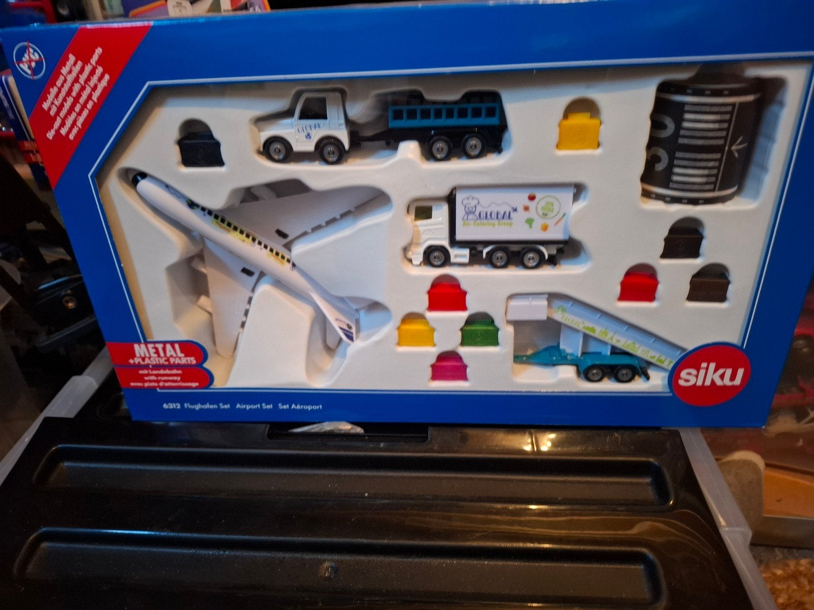 Siku Luchthaven Set 6312 - Metal + Plastic Parts nieuw., Ophalen of Verzenden, Nieuw, Bus of Vrachtwagen, SIKU