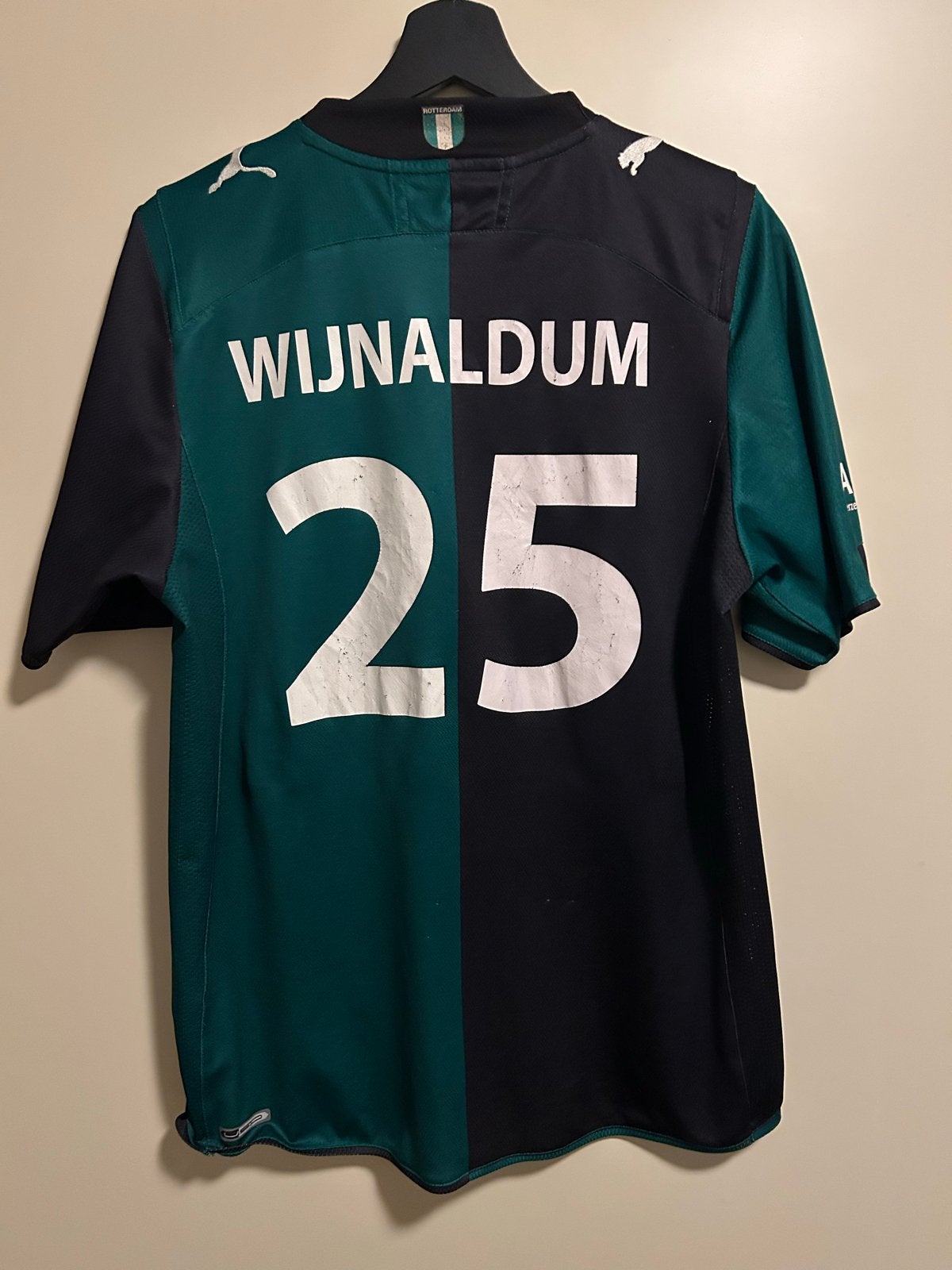 Feyenoord uitshirt 2009-2010 Georginio Wijnaldum #25 Maat S, Maat S, Verzenden, Gebruikt, Shirt