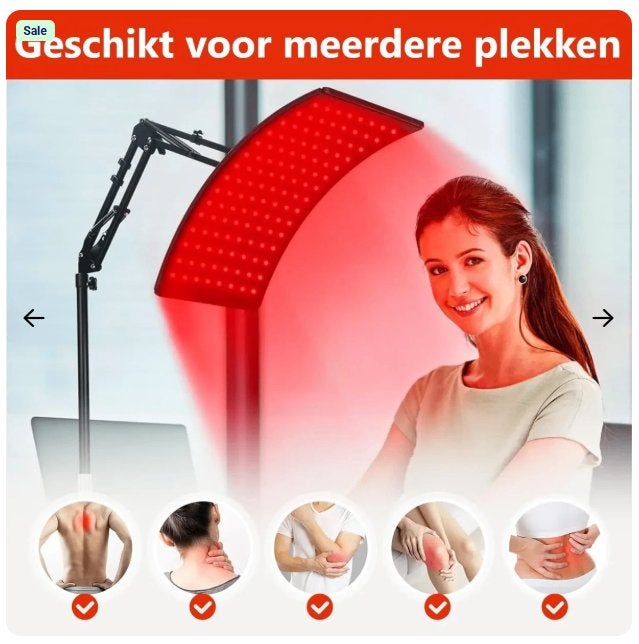 Rode lichttherapie - lichttherapie lamp, Ophalen, Zo goed als nieuw, Lichaamsverzorging
