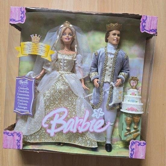 Barbie Princess Collection Cinderella Wedding Giftset, Ophalen of Verzenden, Nieuw, Pop