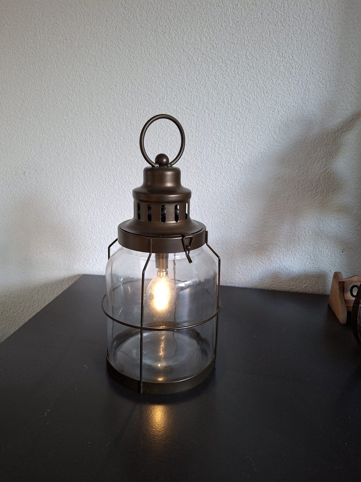 Sfeervolle lantaarnlamp, Ophalen of Verzenden, Gebruikt