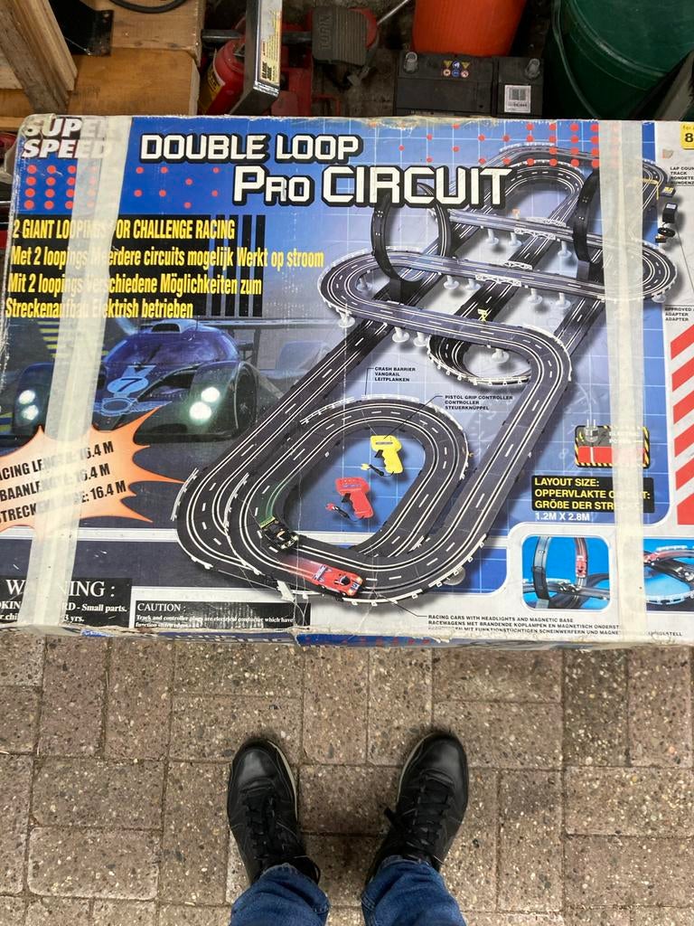 Groot Elektrische Racebaan, Kinderen en Baby's, Met looping, Elektrisch, Ophalen, Overige merken