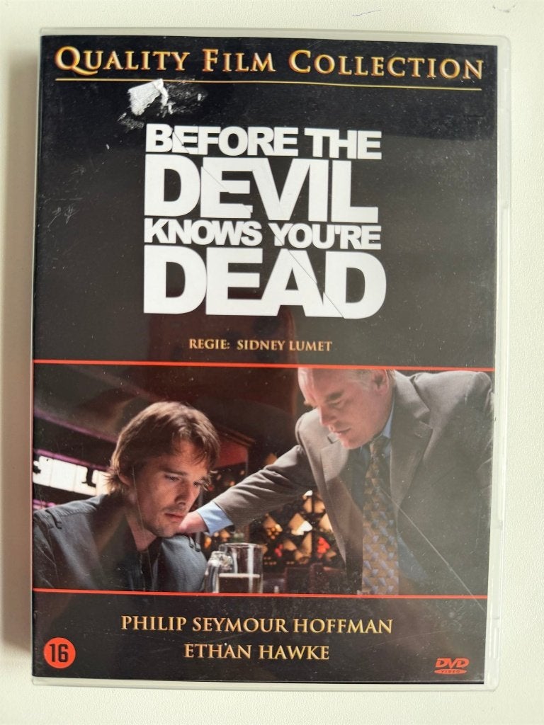 Before The Devil Knows You're Dead QFC DVD | Actie 5=4, Engels, Vanaf 16 jaar, Actiethriller, Ophalen of Verzenden
