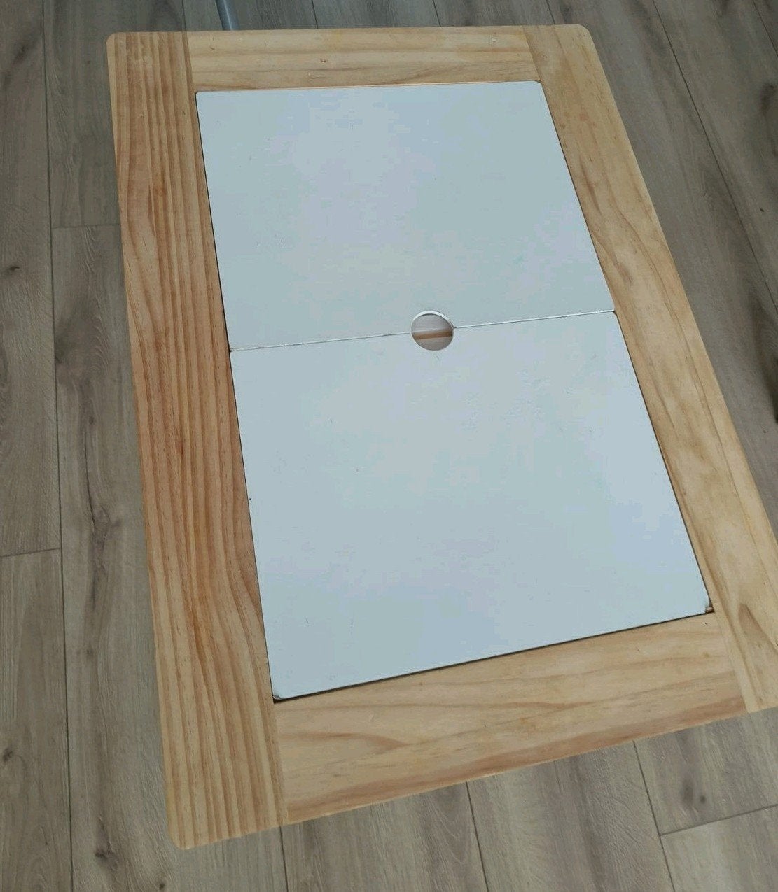 knutseltafel sensorische tafel met bakken speeltafel tafel, Fantasie, Overige typen, Zo goed als nieuw, Educatief