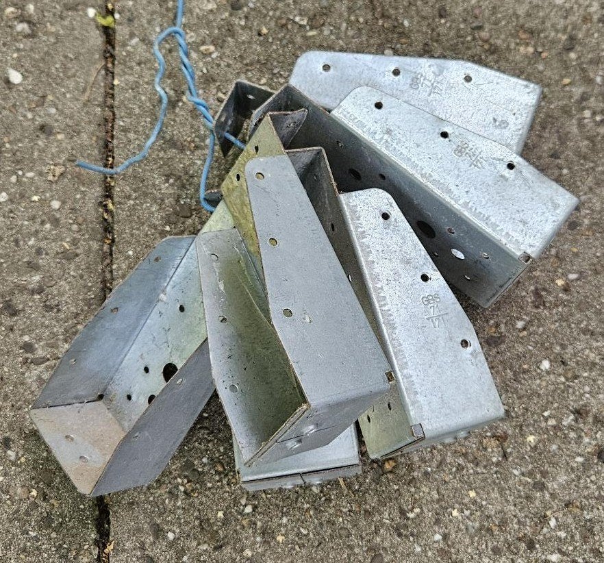 balkdragers, Doe-het-zelf en Verbouw, IJzerwaren en Bevestigingsmiddelen, Ophalen, Gebruikt, 100 tot 250 mm, Overige typen