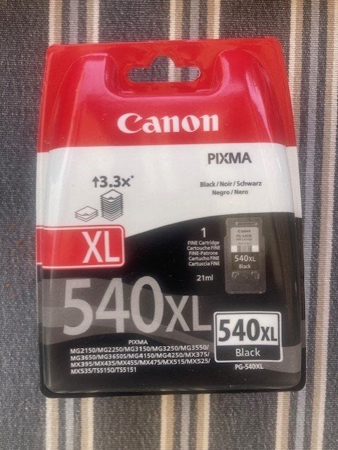 Te koop : Canon 540XL cartridge, Computers en Software, Printerbenodigdheden, Ophalen of Verzenden, Nieuw, Cartridge, Canon