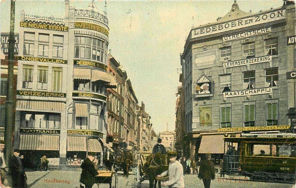 304-059-045 Rotterdam Hoofdsteeg, Verzenden, Voor 1920, Zuid-Holland