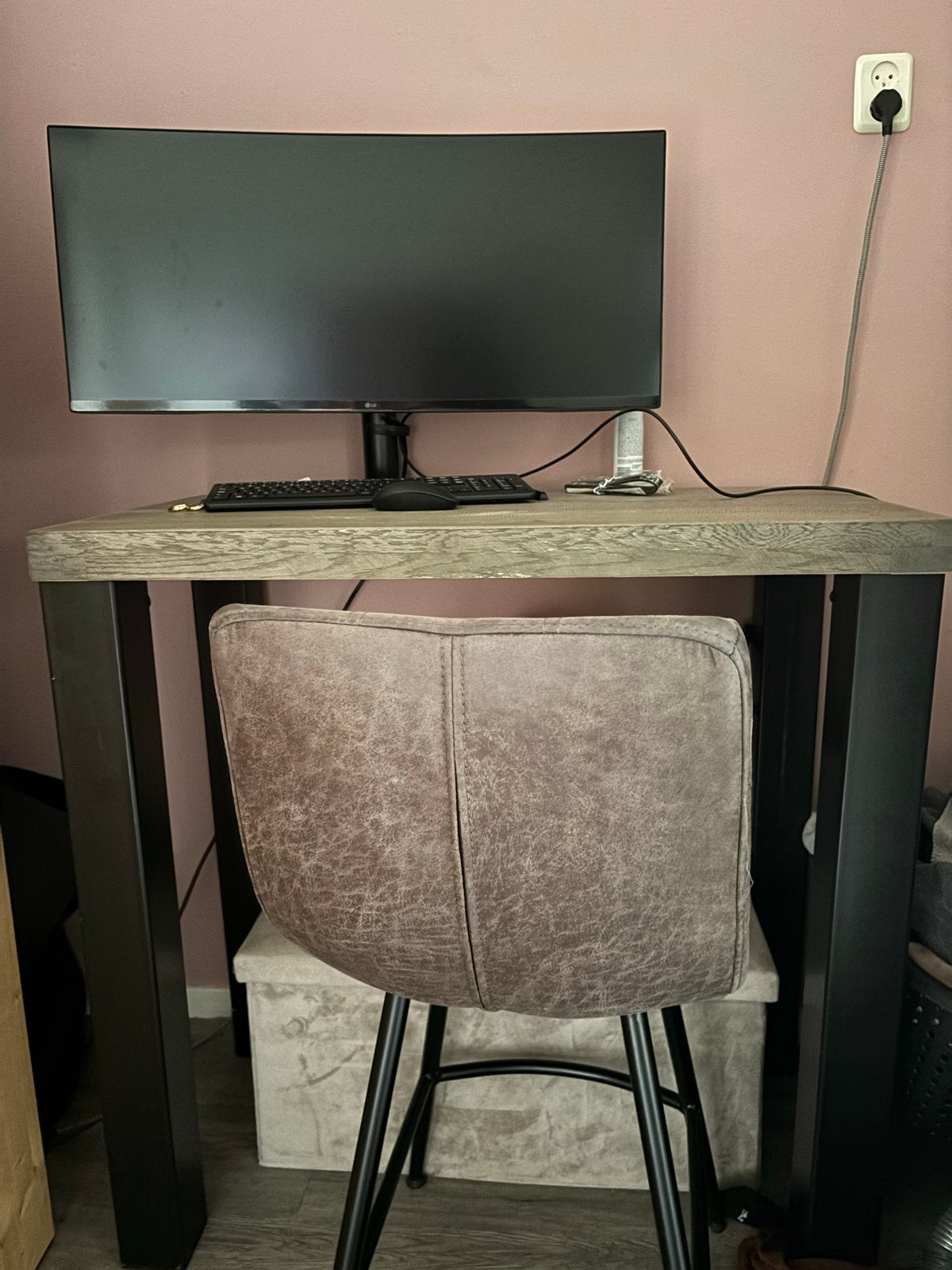 Computertafel - 100x55x98,5 cm, Ophalen, Gebruikt, Computerbureau
