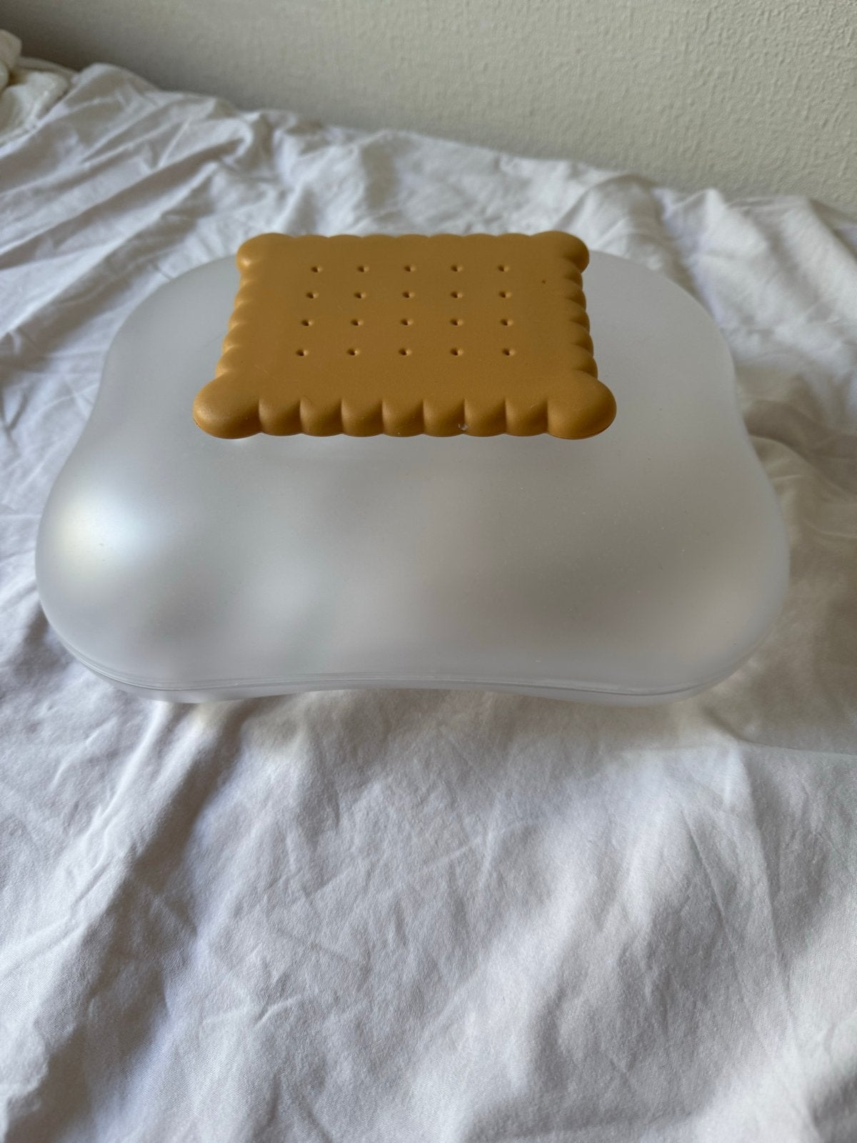 Alessi Mary Biscuit koektrommel, Meerkleurig, Overige materialen, Ophalen of Verzenden, Zo goed als nieuw