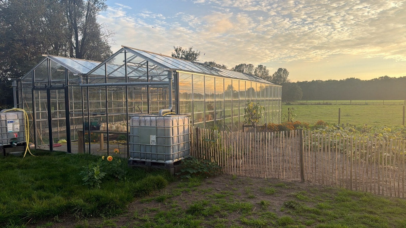 Glazen kweekkas, Tuin en Terras, Gebruikt, Kweekkas, Glas, Ophalen