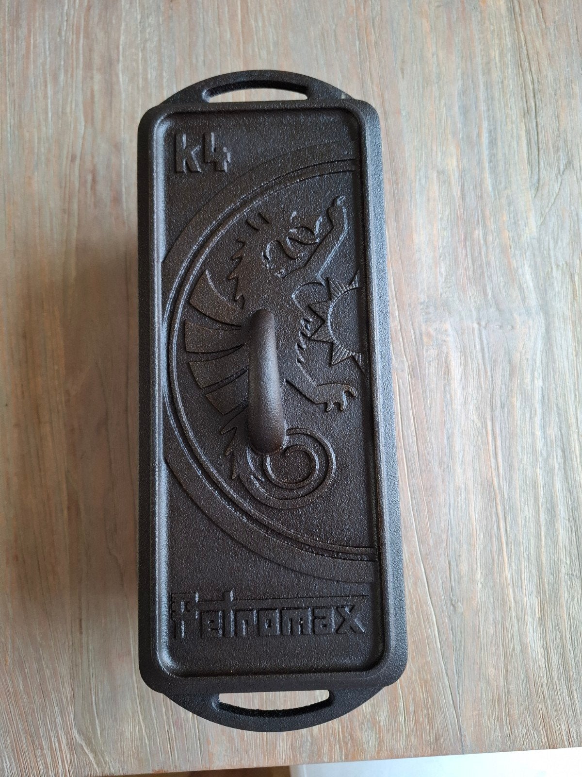 Petromax K4 Gietijzeren Broodpan - Zo goed als nieuw, Geschikt voor barbecue, Gietijzer, Overige typen, Ophalen of Verzenden