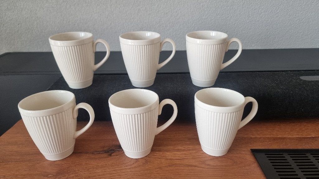Wedgwood Windsor bekers mokken, Zo goed als nieuw, Mok, Ophalen of Verzenden, Wedgwood