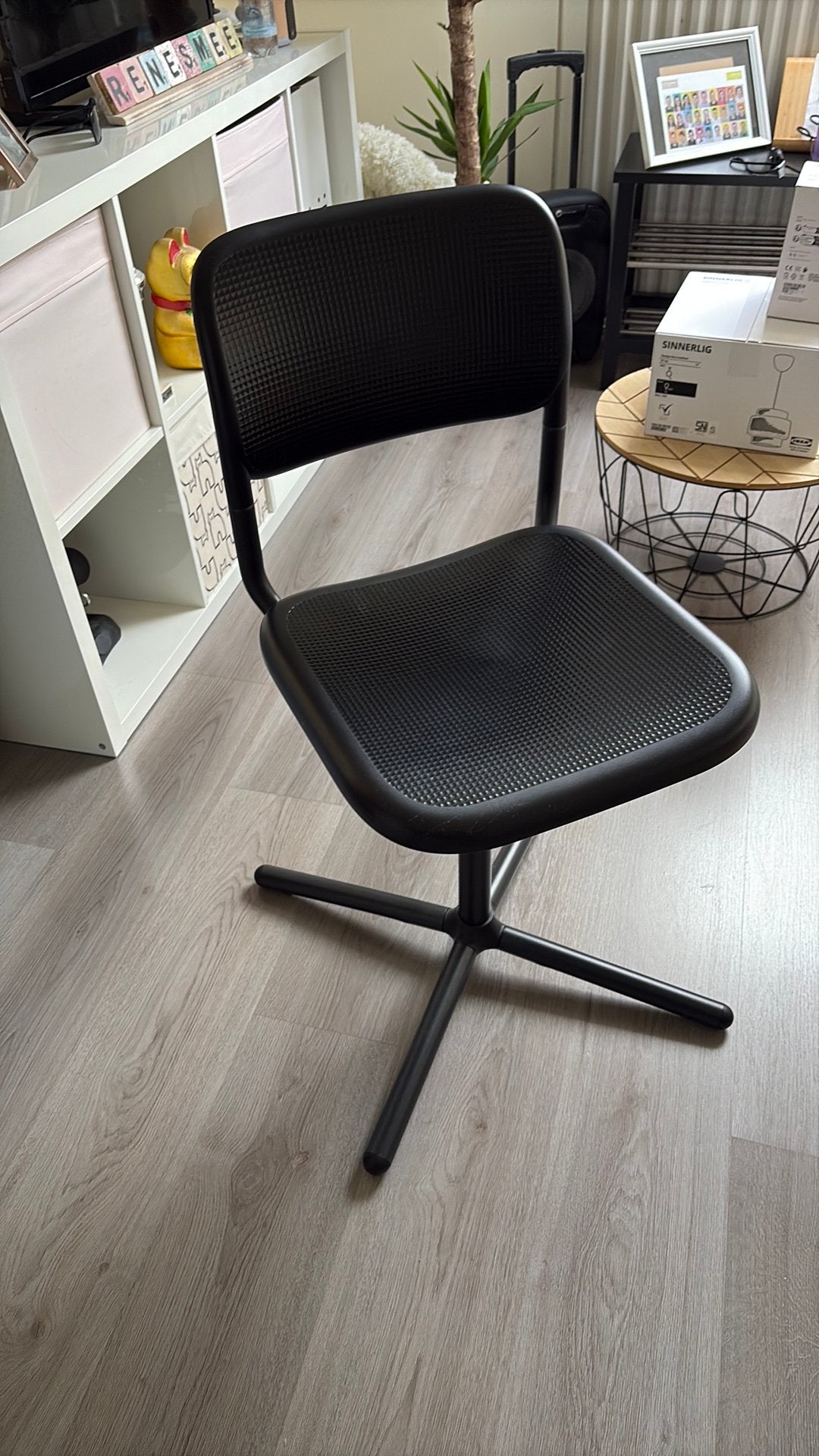 Ikea bureaustoel - zo goed als niew, Ophalen, Zo goed als nieuw, Zwart
