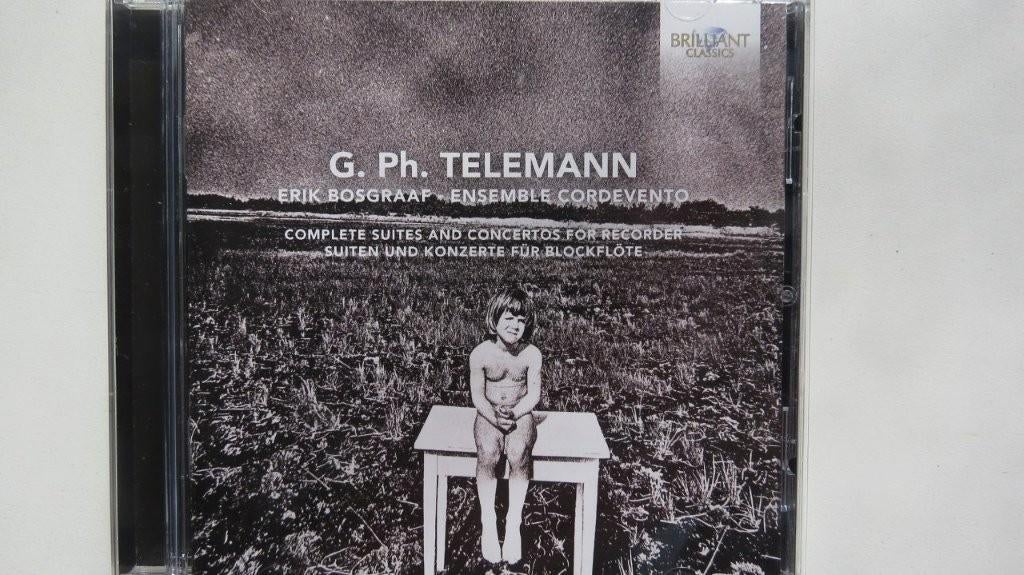 Cd: G. Ph. Telemann, Erik Bosgraaf, Ensemble Cordevento, Ophalen of Verzenden, Classicisme, Zo goed als nieuw, Kamermuziek
