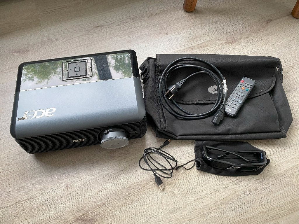 Acer beamer 3D, Gebruikt, Ophalen of Verzenden, DLP, Full HD (1080)