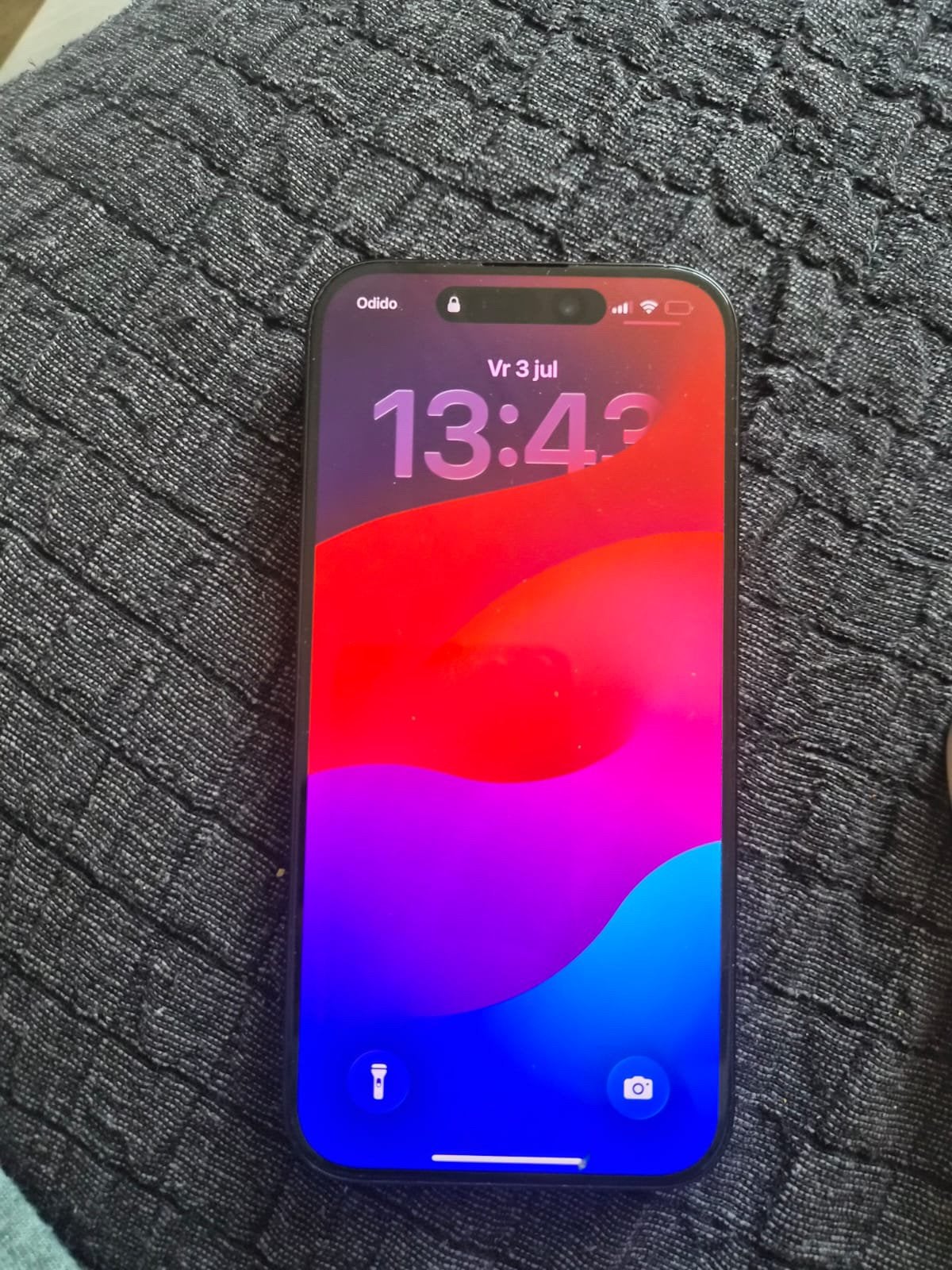 Iphone 15 pro 128, Telecommunicatie, Mobiele telefoons | Apple iPhone, Ophalen, 128 GB, Zwart, Zo goed als nieuw