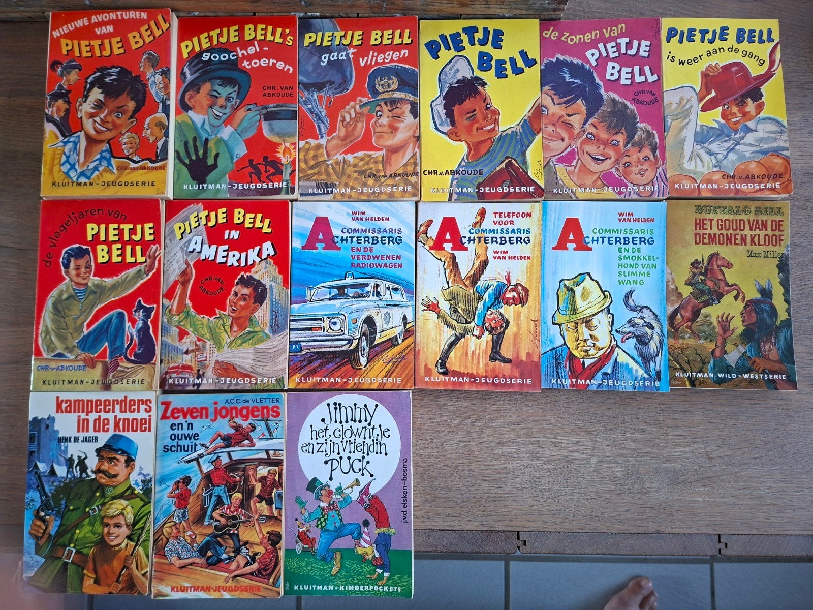 Grote verzameling Pietje Bell boeken (Kluitman Jeugdserie), Boeken, Ophalen of Verzenden