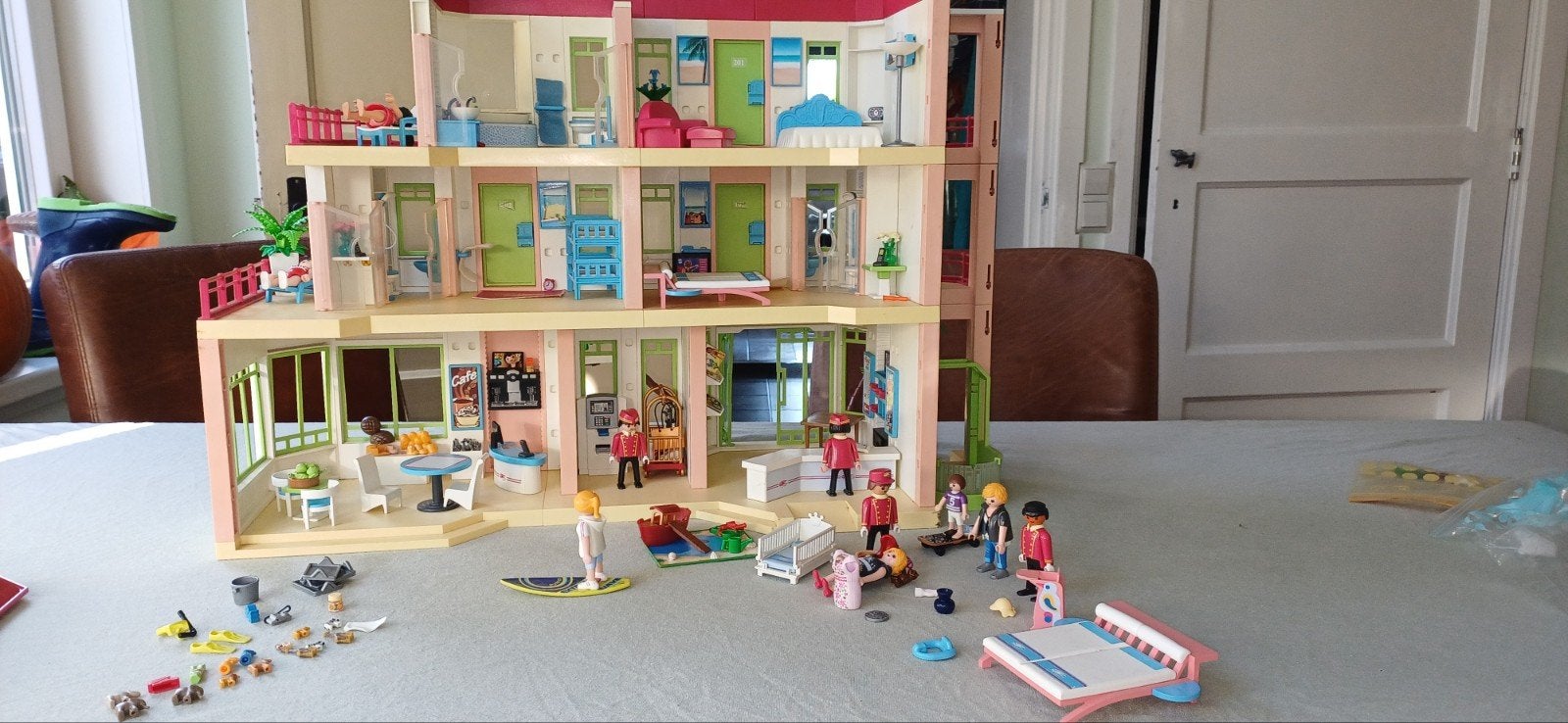 Playmobil Hotel 5265 - Groot hotel met 3 lagen, Ophalen, Gebouw, Complete set, Summer fun