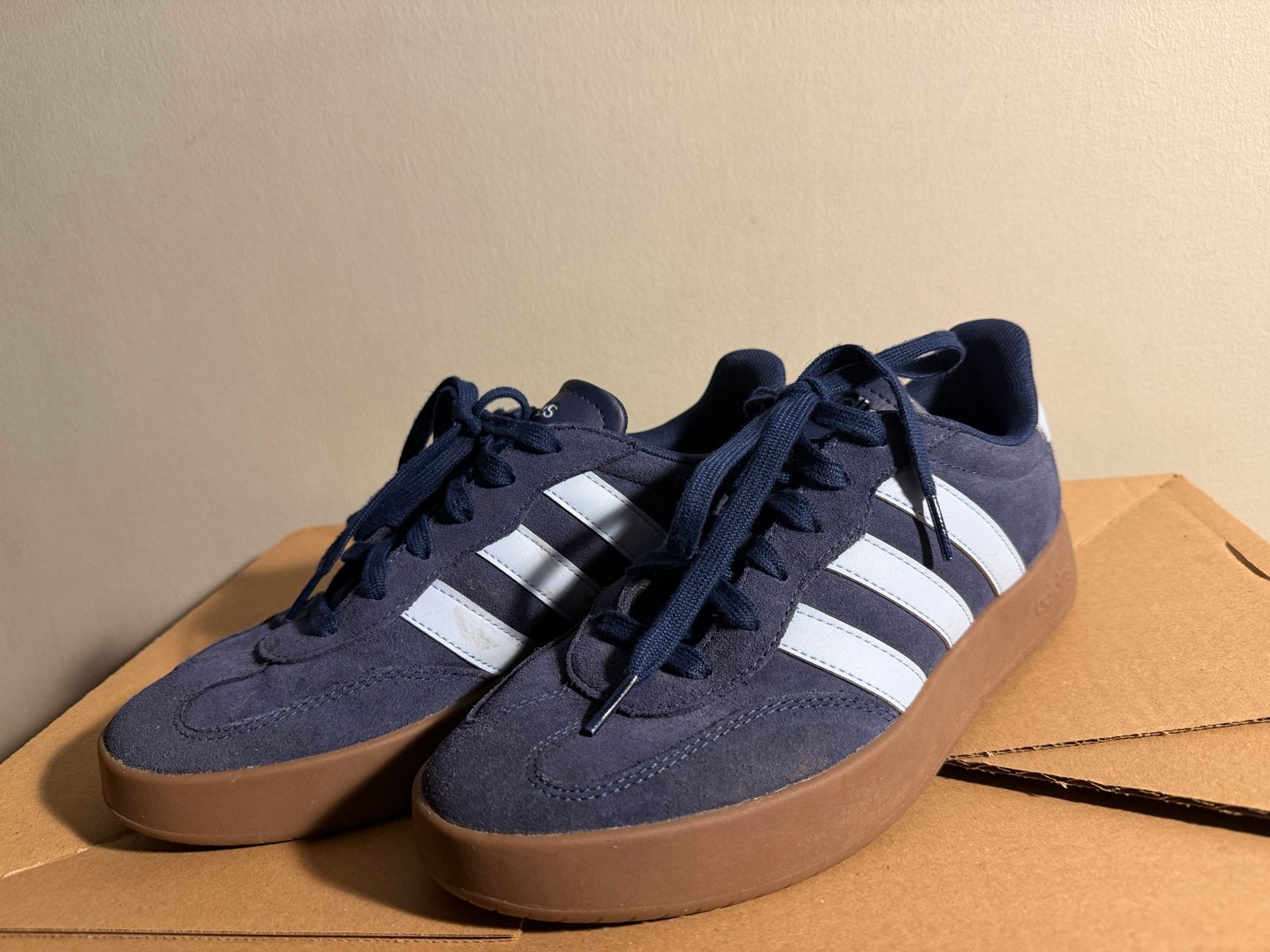 Adidas Originals SAMBA Sneakers Maat 42 - Donkerblauw, Kleding | Heren, Blauw, Ophalen of Verzenden, Sneakers of Gympen, Gedragen