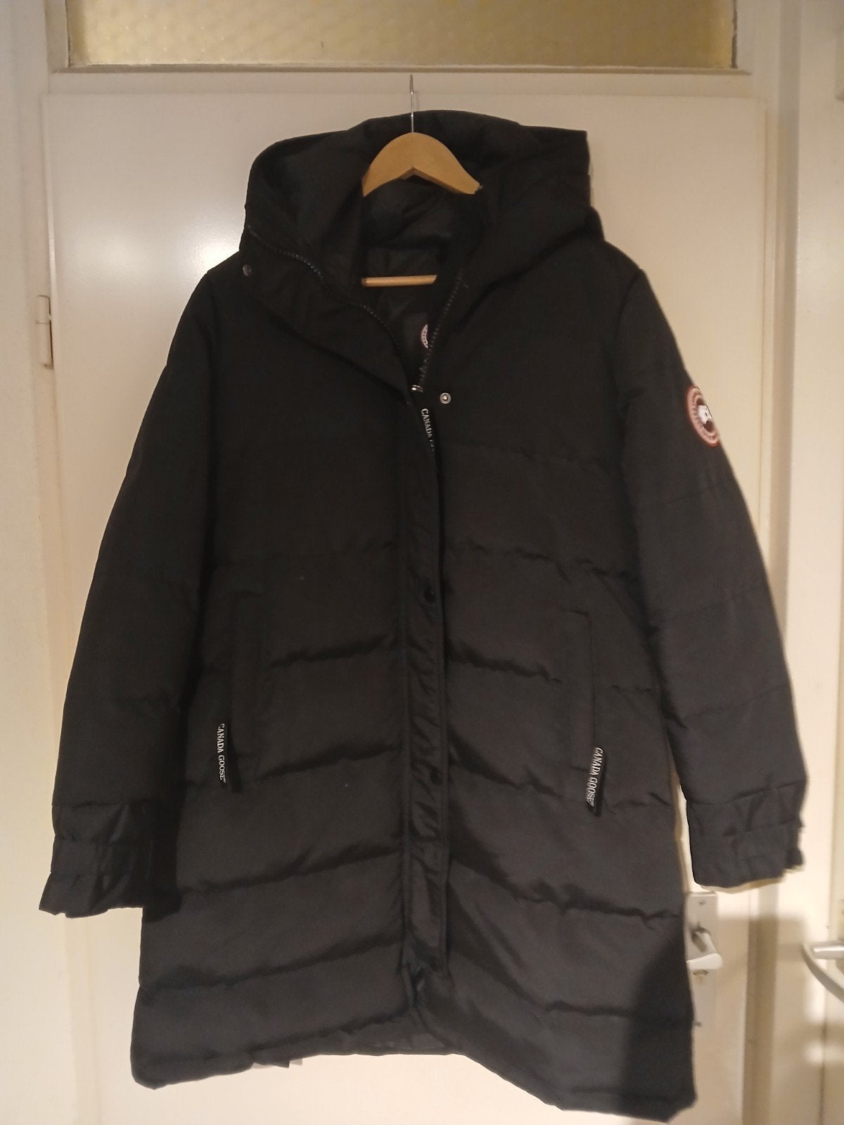 mooie jas canada goose, Ophalen, Zo goed als nieuw, Zwart
