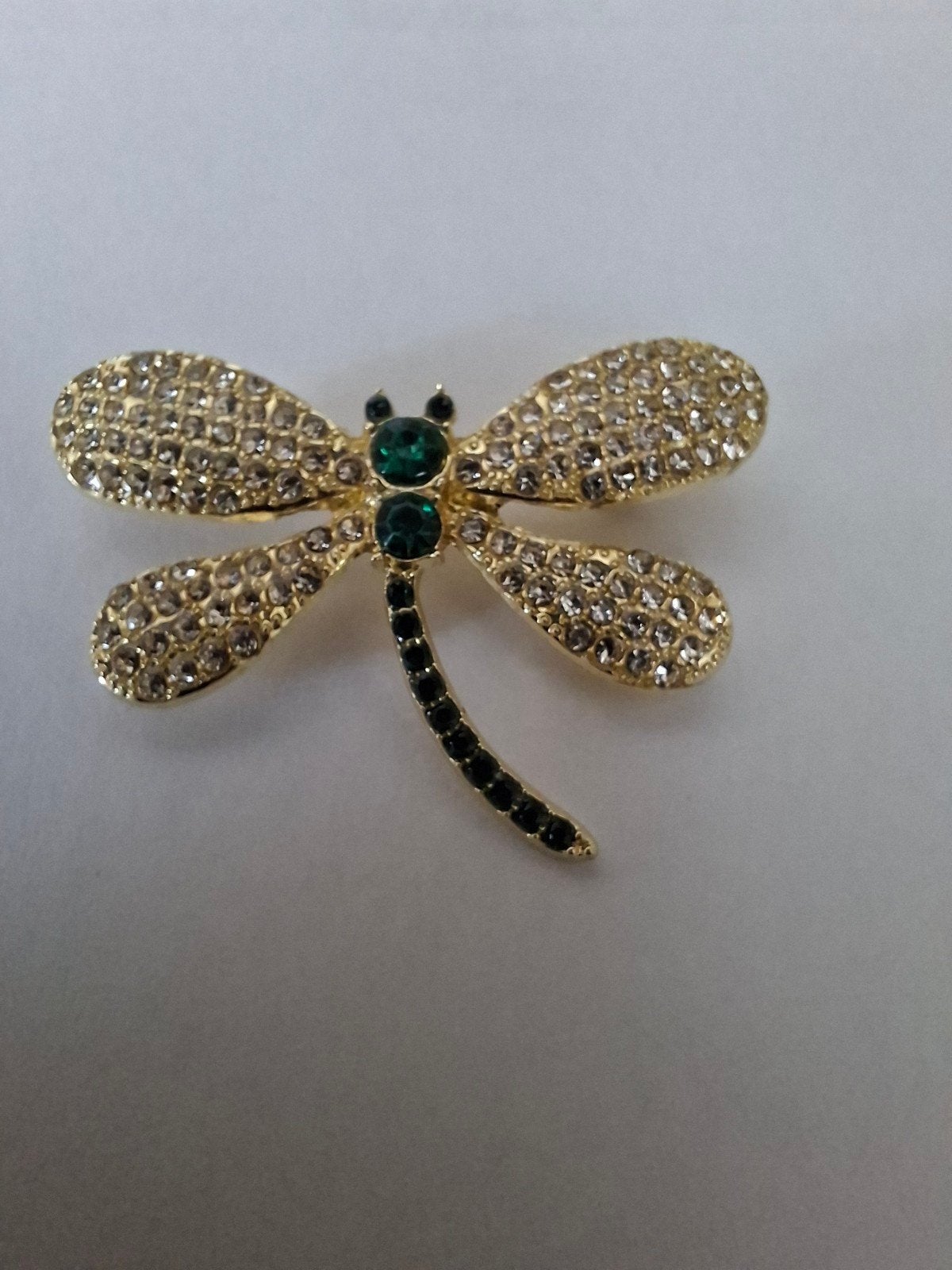 Mooie libelle broche, Sieraden, Tassen en Uiterlijk, Overige materialen, Nieuw, Ophalen of Verzenden, Goud