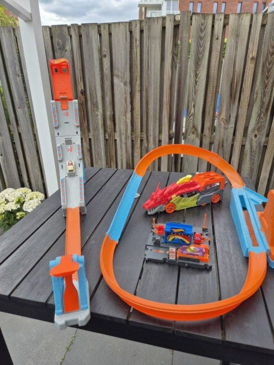 HotWheels divers, Ophalen of Verzenden, Hot Wheels, Handmatig, Racebaan