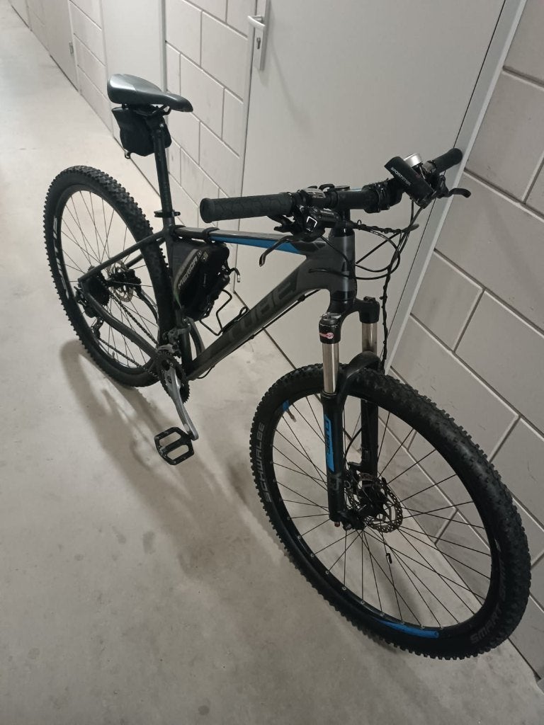 Cube MTB 29 inch herenfiets, 28 inch, 10 tot 15 versnellingen, Zo goed als nieuw, 61 tot 65 cm