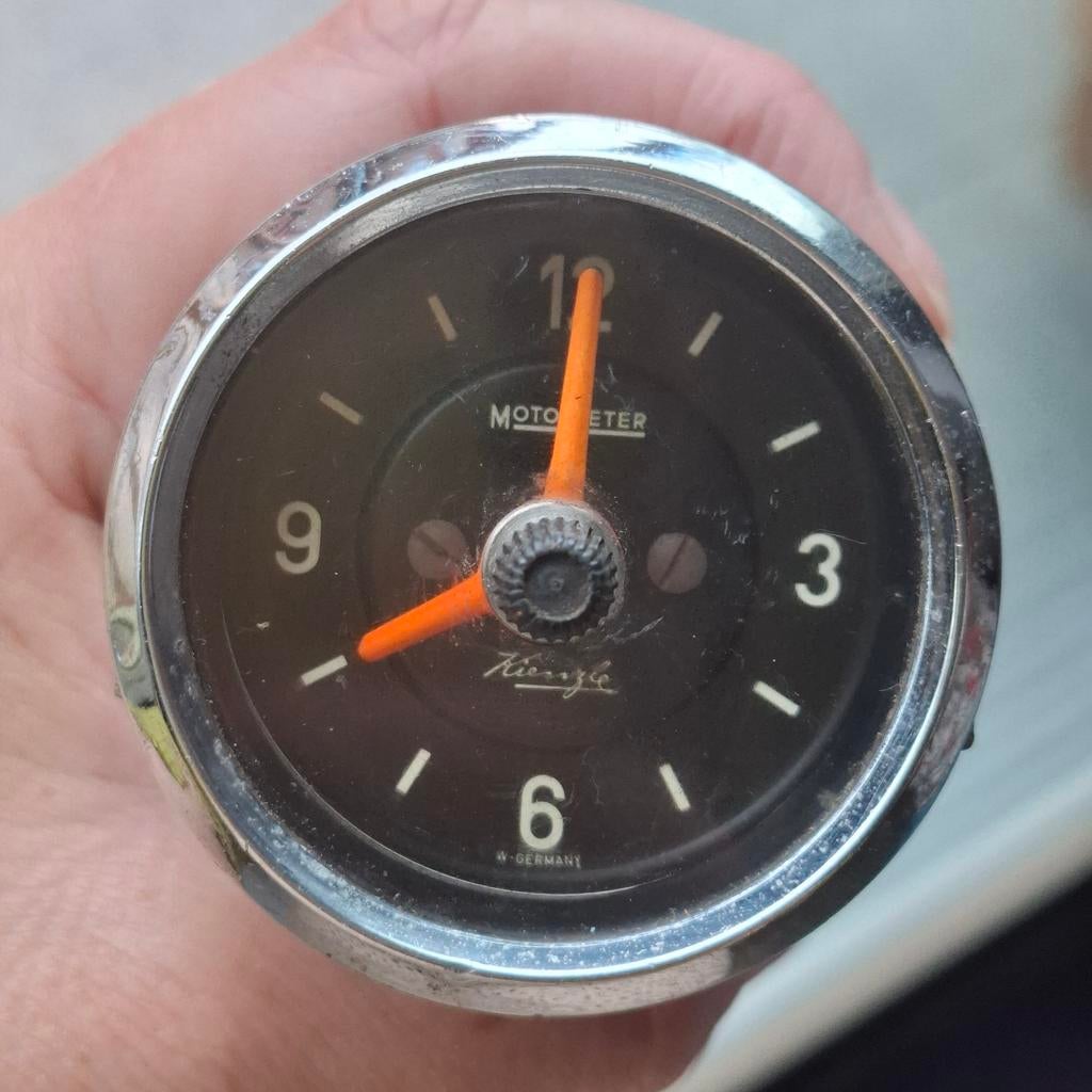 Motometer Kienzle klokje W-Germany 12 v 52 mm, Ophalen of Verzenden