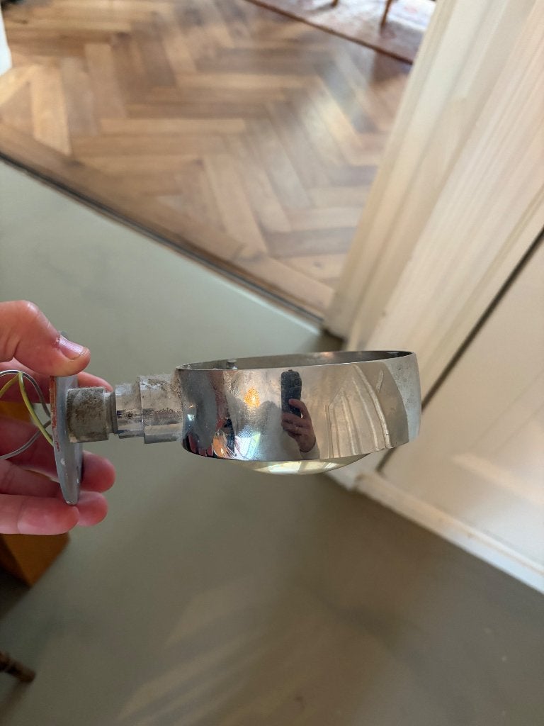 Occhio wandlampen, Zilver, Gebruikt, Overige stijlen, Overige fittingen