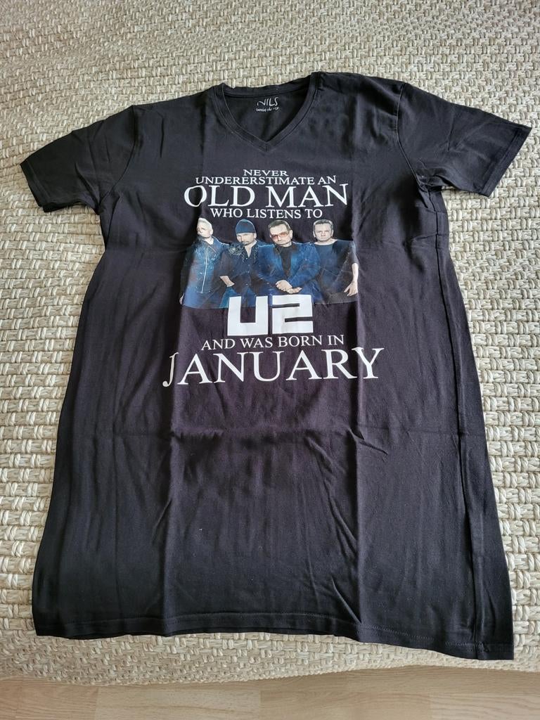 T shirt U2, Ophalen, Nieuw