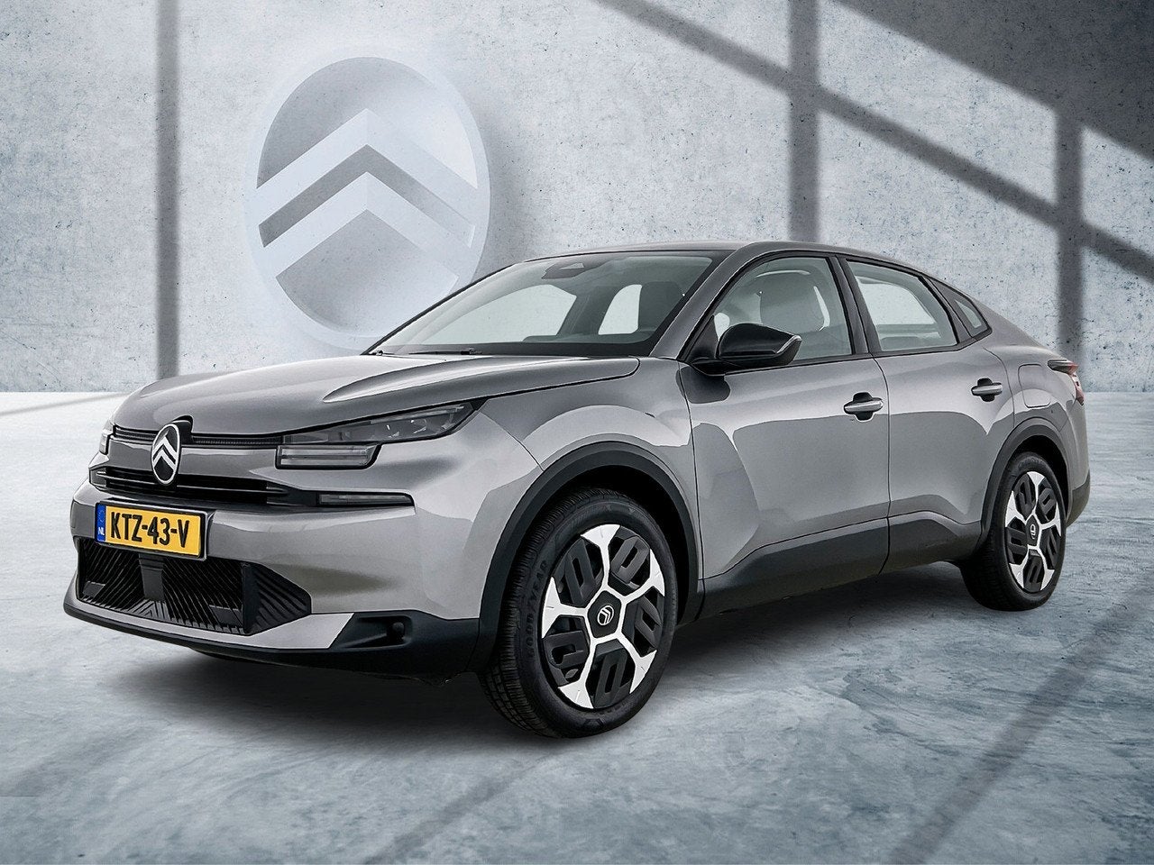 Citroën Ë-C4 X Plus 156pk Extended range 54 kWh | Navigati, Auto's, Automaat, Gebruikt, E-C4 X, Leder