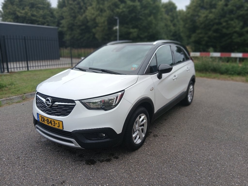 Opel Crossland X 1.2 Turbo 110pk Start/stop 2019 Wit, Auto's, Opel, Voorwielaandrijving, 840 kg, 1199 cc, Parkeersensor