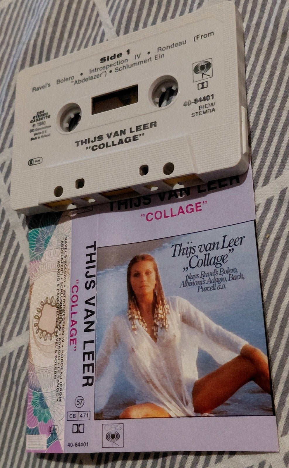 Thijs van Leer - Collage (Cassettebandje), Gebruikt, Klassiek, 1 bandje, Ophalen of Verzenden