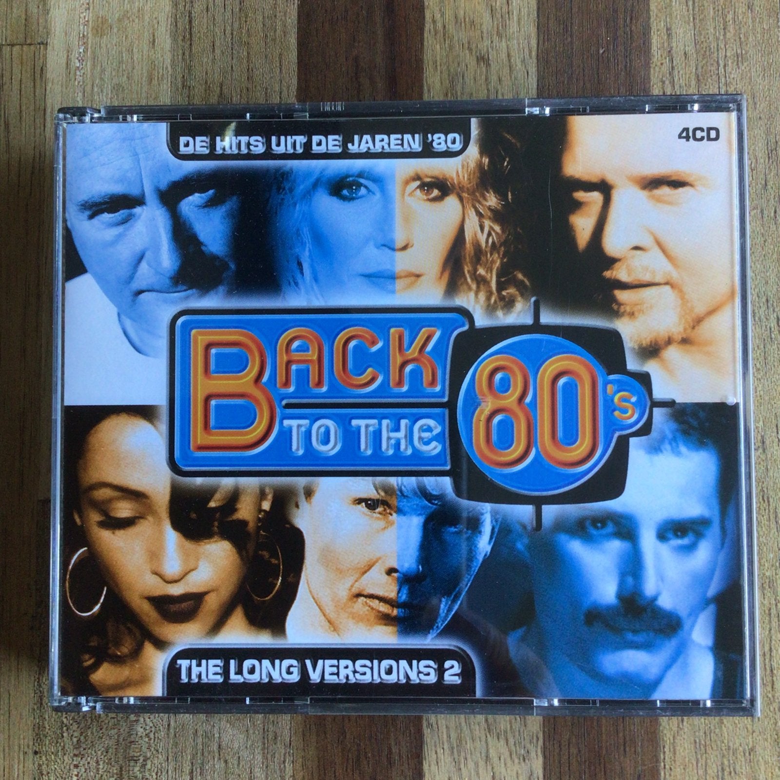 Back to the 80’s - 4 cd-box - The Long Versions 2, Ophalen of Verzenden, Zo goed als nieuw, Pop