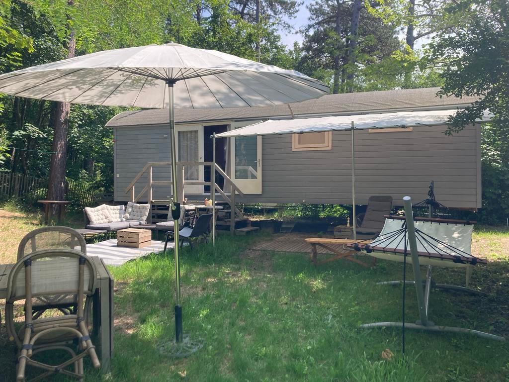 Kamperen in unieke pipowagen op Camping Bakkum
