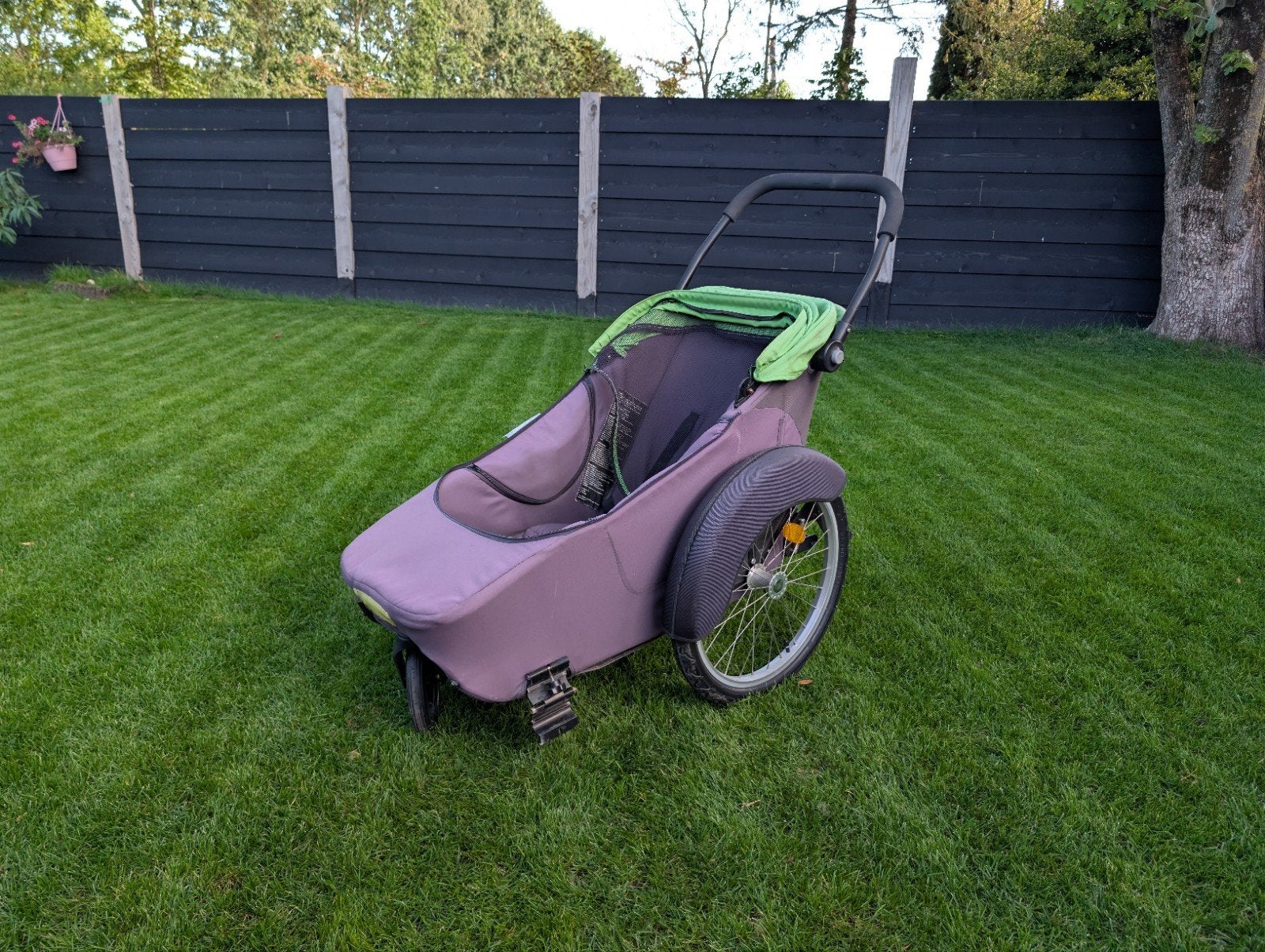 Fietskar/Wandelwagen met autostoel adapters, Gebruikt, Combiwagen, Met autostoeltje, Ophalen