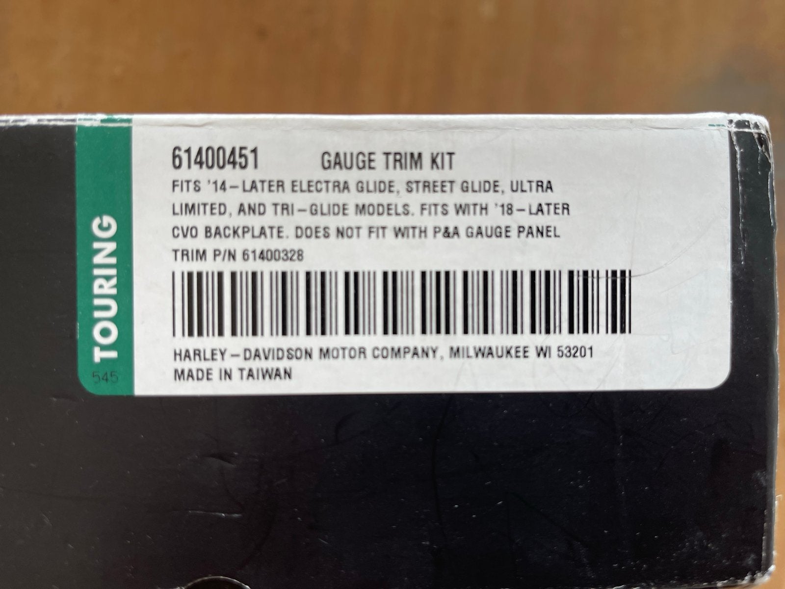 Harley-Davidson Gauge Trim Kit 61400451 Sierringen meters, Ophalen of Verzenden, Nieuw