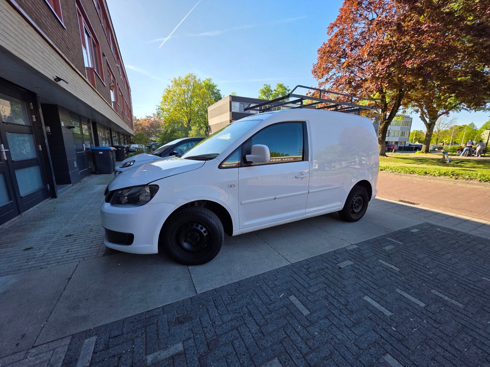 Volkswagen Caddy 1.2 TSI   benzine, Auto's, 4 cilinders, Volkswagen, Wit, Handgeschakeld