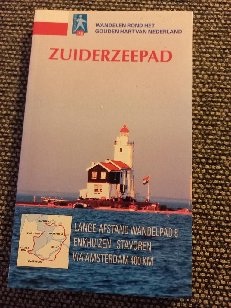 Zuiderzeepad Wandelgids - Lange-Afstand Wandelpad 8, Boeken, Fiets- of Wandelgids, Jim en Diederik Mönch, Ophalen of Verzenden