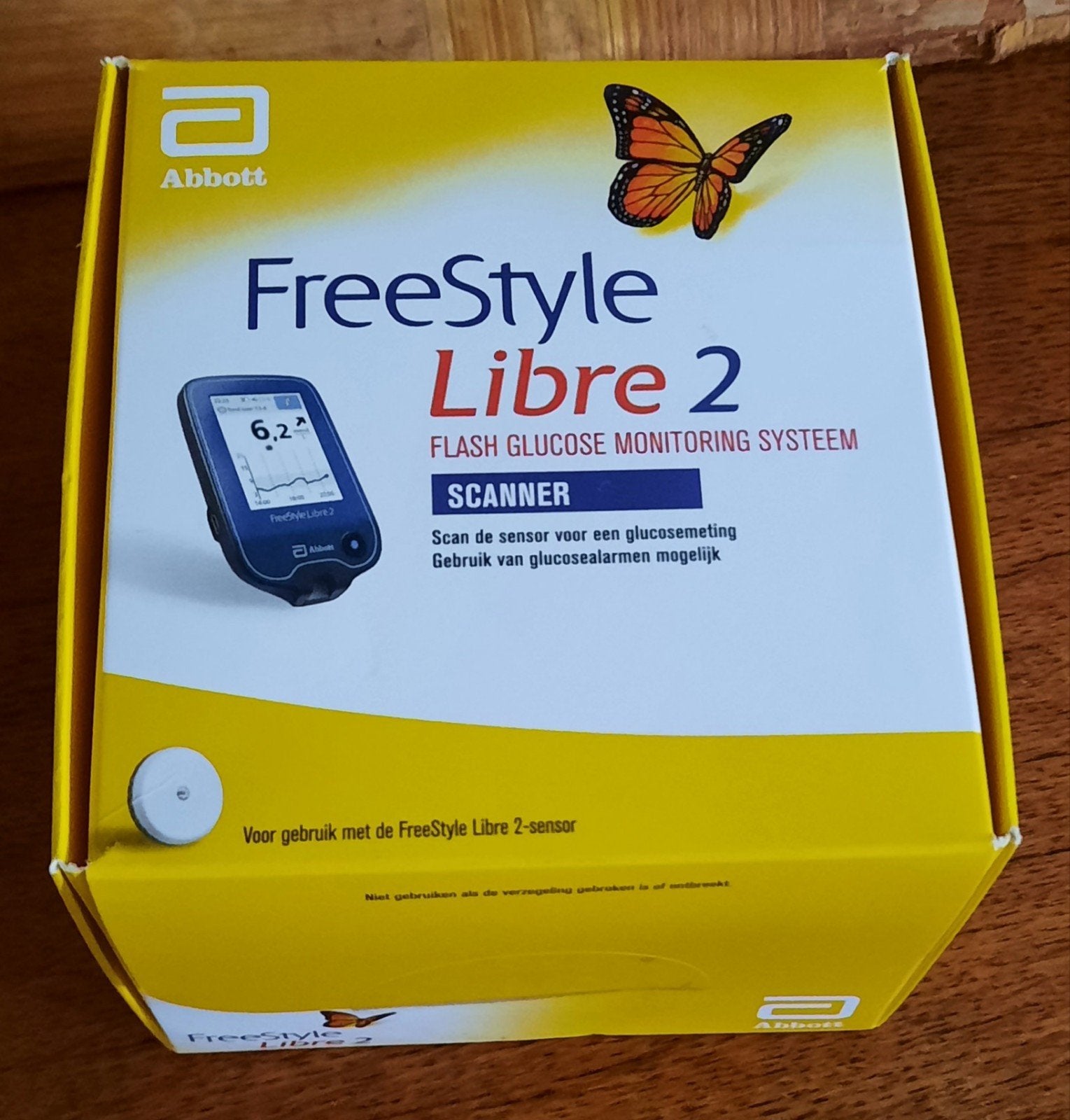 Abbott FreeStyle Libre 2 Flash Glucose Monitor Scanner, Ophalen of Verzenden