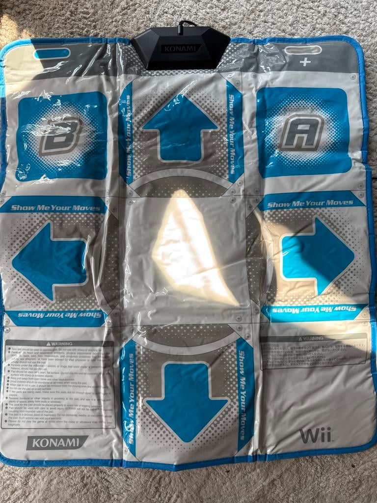 Konami Dansmat voor Nintendo Wii - Dance Dance Revolution, Ophalen of Verzenden, Zo goed als nieuw